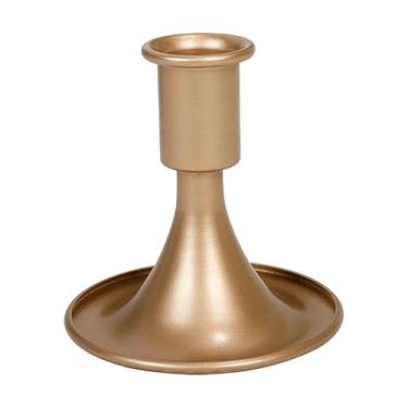 Imagem de Enfeite de castiçal europeu de vela, mesa de castiçal retrô, acessórios de jantar românticos à luz de velas, adereços de fotografia de casamento mesa de vela