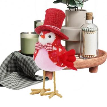 Imagem de Estatuetas de pássaros pequenos, enfeite de mesa de casal para dia dos namorados | Estátua de animal, para quarto, local de trabalho, estante, armário, cornija, festa, casa