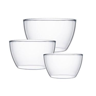 Imagem de Conjunto Bowl Tropical em Vidro 3 Peças - Ruvolo