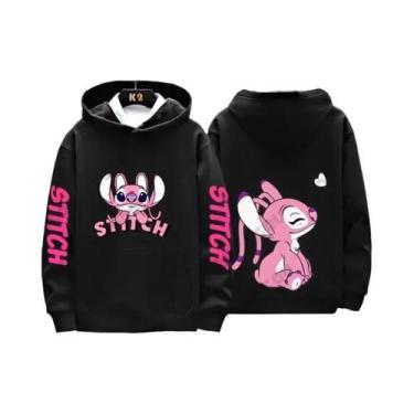 Imagem de Moletom Unissex Oversized Com Estampa Do Personagem Disney Stitch, Cas