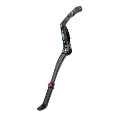 Imagem de Suporte de estacionamento para bicicleta, braçadeiras duplas, 24-29 polegadas, ajuste rápido de altura, mtb, corrente de estrada, tubos, instalação firme, suporte forte(Side Stand RKS008)