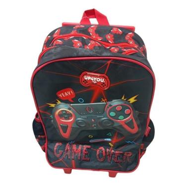 Imagem de MOCHILA LUXCEL INFANTIL UP4YOU GAME COM RODAS IC42092UP-Masculino