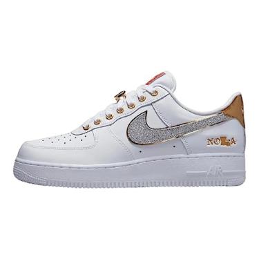 Imagem de Nike Air Force 1 '07 LV8 masculino, Gol metálico, multicolorido, branco, 41
