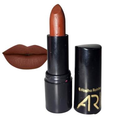 Imagem de Batom Noite de Avelã Retinol-Like AR Maquiagem Abelha Rainha 3,8g