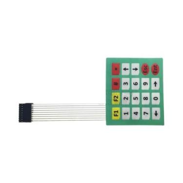 Imagem de Teclado De Membrana 4x4 Para Arduino, Kit DIY De Carro Inteligente, Ma