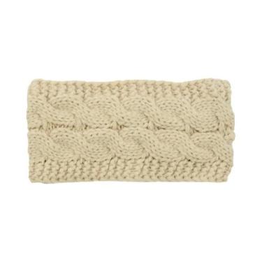 Imagem de Faixa De Cabeça Feminina Quente De Inverno Antiderrapante Com Forro De