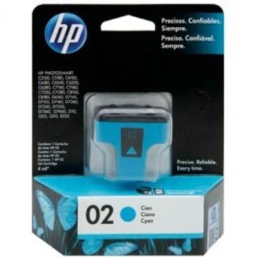 Imagem de Cartucho De Tinta Hp 02 C8771wl Azul | C7280 C6180 D6160 C7180 | Original 6ml