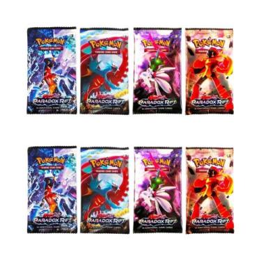 Imagem de Cartas Pokémon Para Crianças, Pacote Com 4, Jogo De Troca Team up Sun 