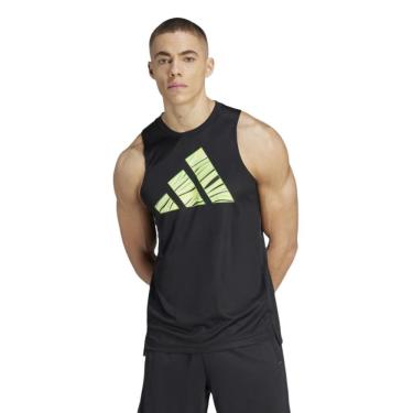 Imagem de Regata Adidas Masculina Big Logo Academia Fitness Dry