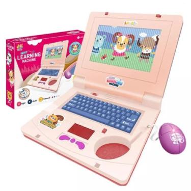 Imagem de Notbook Laptop Interativo Infantil De Criança Educativo com Som E Luze