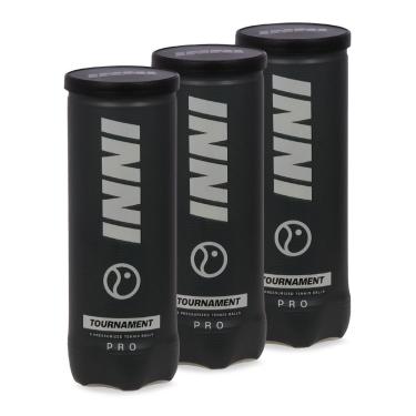 Imagem de Bola de Tênis Inni Tournament - 3 Tubos-Unissex