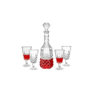 Imagem de Licoreira C/ 4 Taças Hauskraft