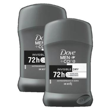 Imagem de kit 2 Dove Men+Care Desodorante Stick Invisible Dry 45g