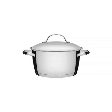 Imagem de Caçarola Funda Tramontina Allegra Em Aço Inox Com Fundo Triplo 20 Cm 3,1 L Tramontina