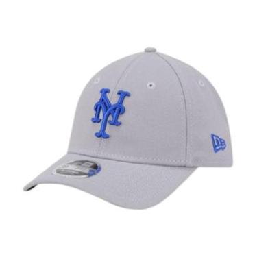 Imagem de Boné New Era 3930 M-Crown New York Mets Cinza Masculino-Masculino