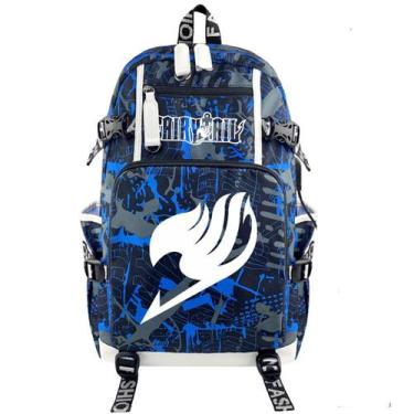 Imagem de Mochila escolar Fairys Tails Anime para crianças 35x20x47cm - yiweisai