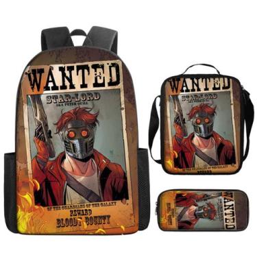 Imagem de Conjunto de mochilas Baby Groot Guardians of the Galaxy para crianças 