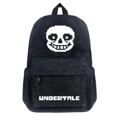 Imagem de Mochila escolar Undertales Sans Ca para crianças - yiweisai