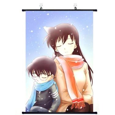 Imagem de Pôsteres de pintura de parede em tela  Detective Conan Anime - yiweisa
