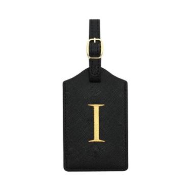 Imagem de Etiqueta De Bagagem Durável Em Couro PU Com Capa E Compartimento Para 