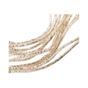 Imagem de Fio De Cobre Prateado E Dourado 10 Gauge, Metal Flexível Para Artesana