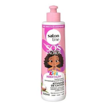 Imagem de Ativador de Cachos Salon Line S.O.S Kids Cachos Hidratação 300ml