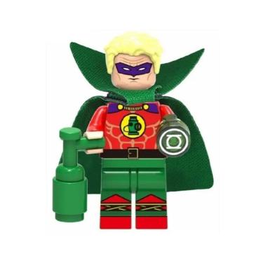 Imagem de Boneco Super Herois Vilões Quadrinhos Hq Bloco De Montar