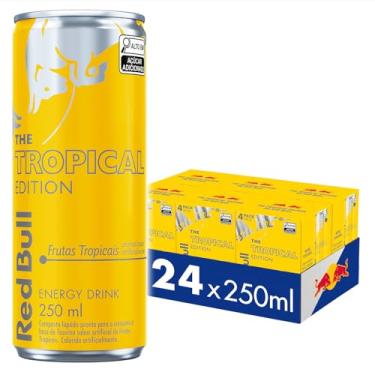 Imagem de Pack de 24 Latas Red Bull Energético, Tropical, 250ml