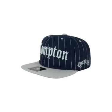 Imagem de Boné Rhino Size aba reta Risca azul-Masculino