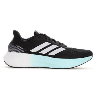 Imagem de Tênis Adidas Boost Run Preto e Verde Água - Feminino-Feminino
