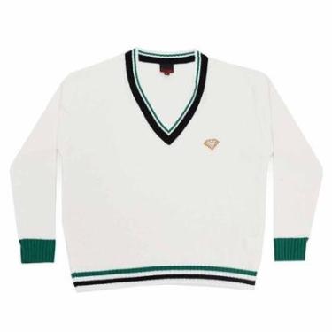 Imagem de Suéter Diamond x Dwayne - Branco-Masculino