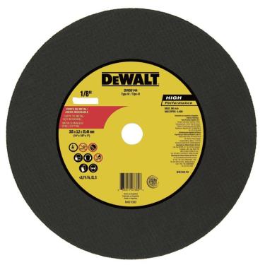 Imagem de Disco de Corte para Inox DW80143 para Acabamento Rápido e Limpo em Aço Inoxidável com L...