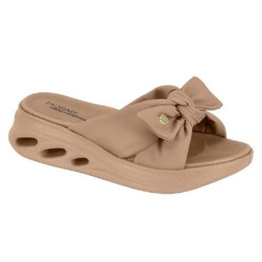 Imagem de Tamanco modare conforto laço ref 7215.102.29516 feminino, 37, Nude