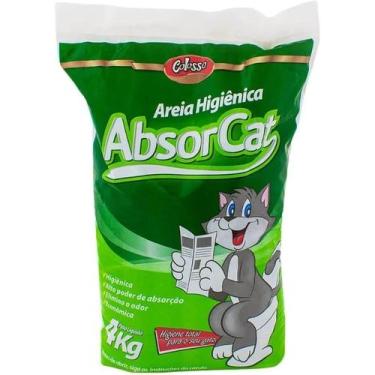 Imagem de Areia Higiênica Absorcat Colosso 4Kg