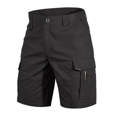 Imagem de Shorts cargo masculinos FREE SOLDIER para caminhada, resistentes à águ
