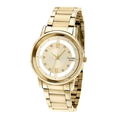 Imagem de Relógio CHAMPION feminino dourado analogico quartz CN20891G