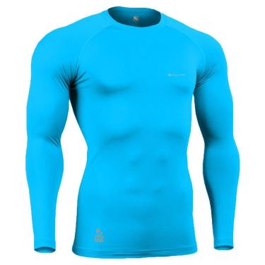 Imagem de Camisa de Compressão Térmica Stigli Pro Proteçaõ Solar FPU 50+ Manga Longa Poliamida-Ma...