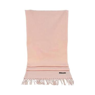 Imagem de Cachecol De Inverno Feminino Em Cashmere, Quente, Grosso E Macio, Cobe