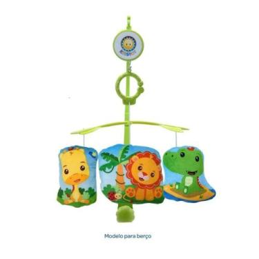 Imagem de Móbile musical pelúcia 2 em 1 berço e carrinho de bebê-kitstar quarto 