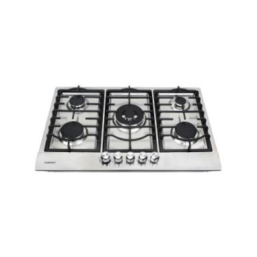 Imagem de Cooktop cuisinart casual a gás 90cm com 5 queimadores em aço inox 220v