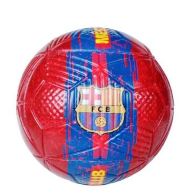 Imagem de Bola De Futebol De Campo Nº5 - Barcelona - Futebol E Magia, Vermelho