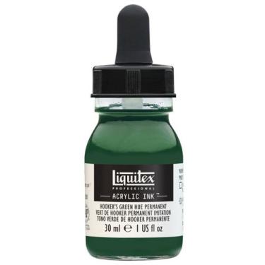 Imagem de Tinta Liquitex Acrylic Ink 30ml 224 Hookers Green Hue Permanent
