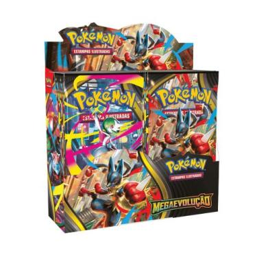 Imagem de Caixa de Booster Box Pokemon Mega Evolução 36 un Português - Copag