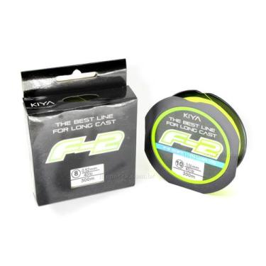 Imagem de Linha Monofilamento Kiya F-2 Soft Yellow 0,52mm 40lb/18,20kg - 300 Met