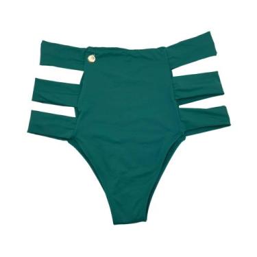 Imagem de Calcinha Hot Pants Malibu - AC Biquínis, G, Verde floresta