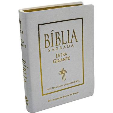 Imagem de Livro - Bíblia Sagrada Letra Gigante Com Índice, capa em couro reconst