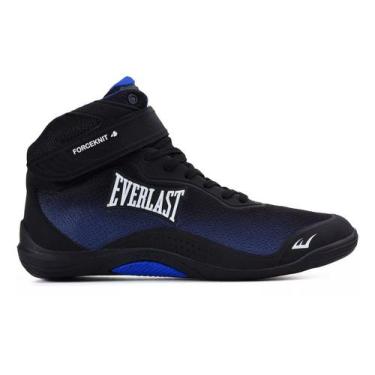 Imagem de Tênis Everlast Forceknit 4 Unissex, 37, Preto, Azul