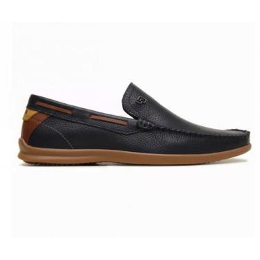 Imagem de Mocassim Em Couro Freeway Evora 3539 Masculino, Preto, 41