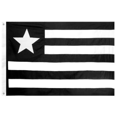Imagem de Bandeira Sublimada do Botafogo 128 x 90 cm Dupla Face - 2 Panos - MyFl
