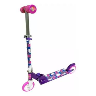 Imagem de Patinete Super Rodas De 12,5cm Suporta Até 50kg Unitoys Roxo